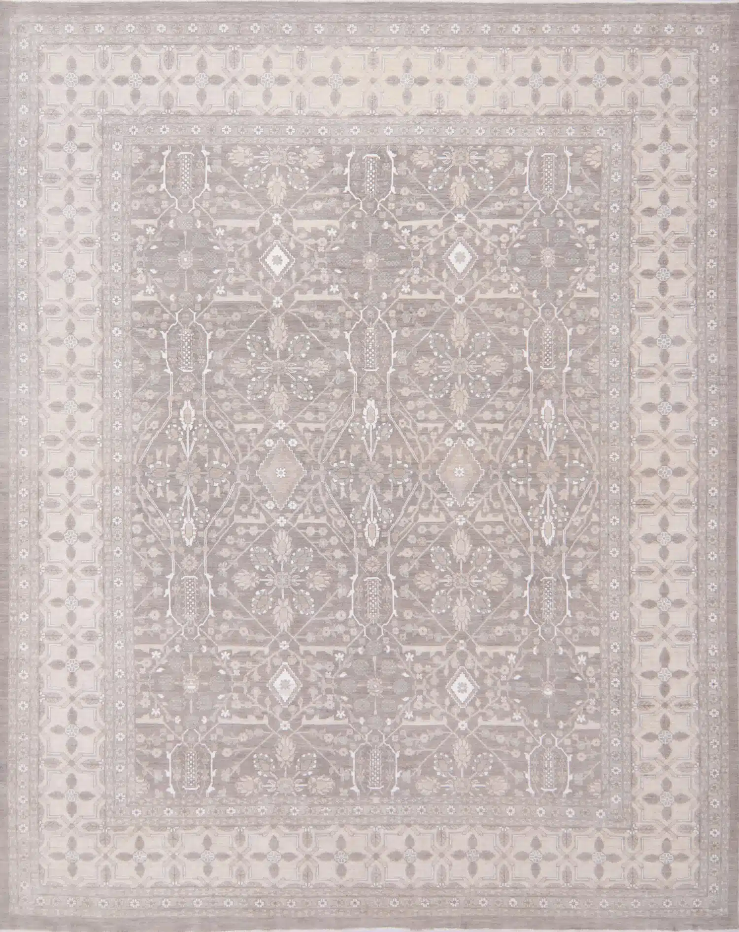 Mughal 7' 10" x 9' 9" Handmade Area Rug
