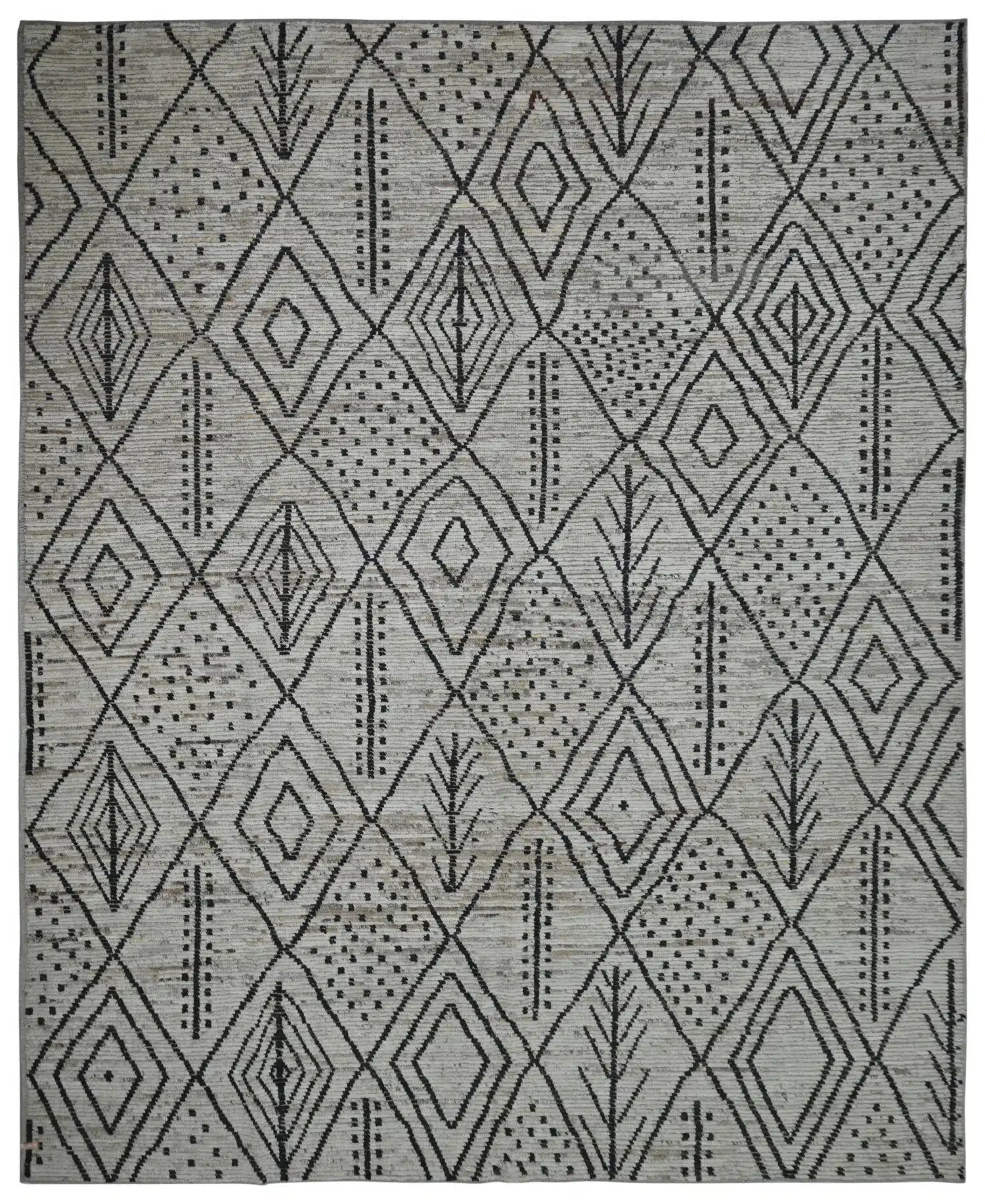 Moroccan 9' 8" x 11' 2" Handmade Area Rug