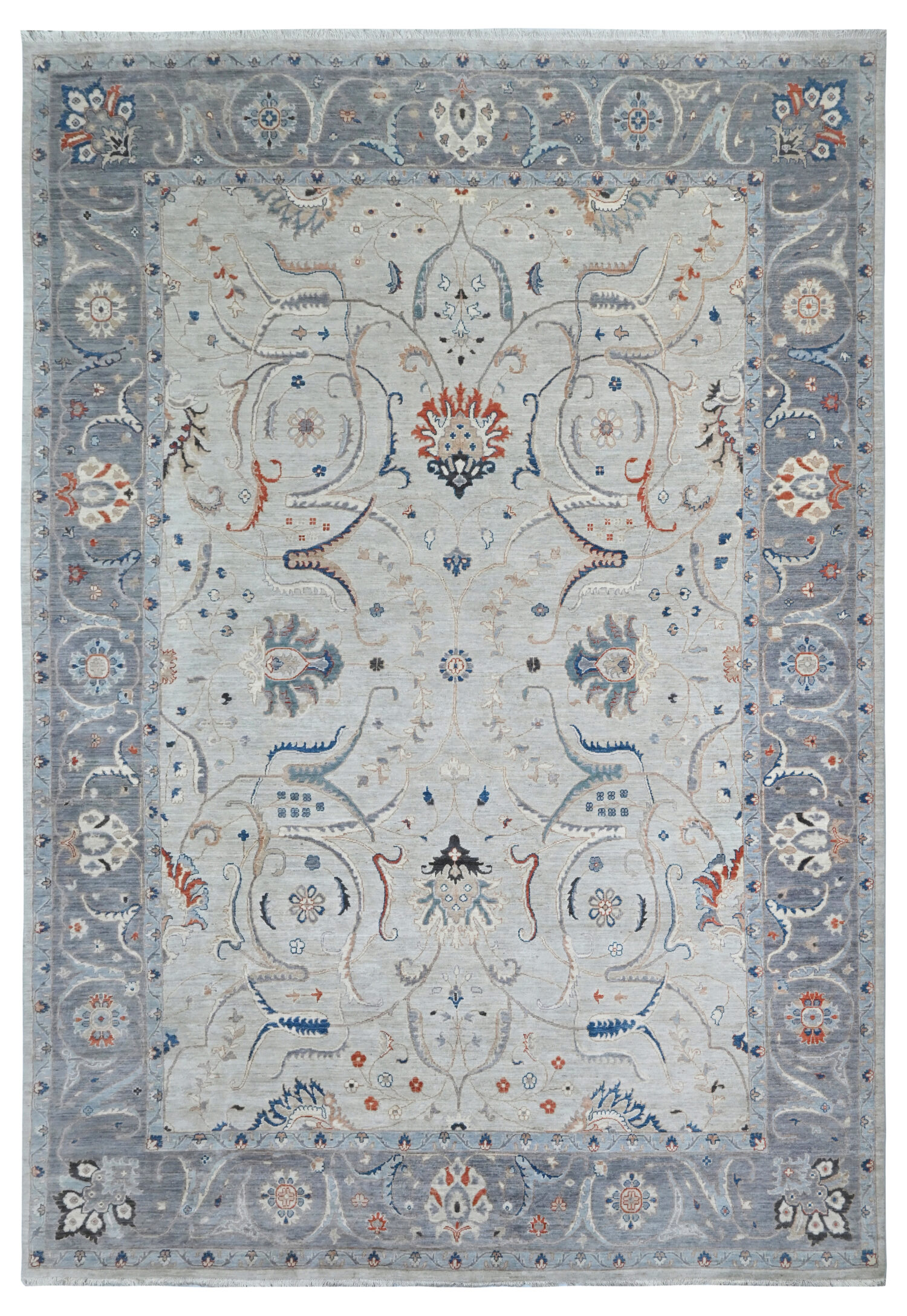 Tabriz Redux 9' 9" x 13' 9" Handmade Area Rug