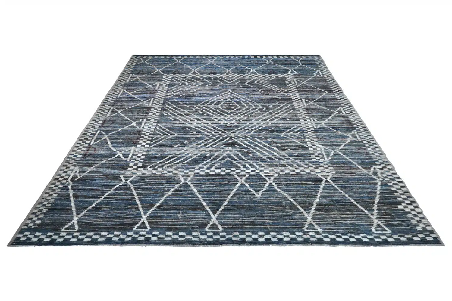 Moroccan 6' 3" x 8' 10" Handmade Area Rug