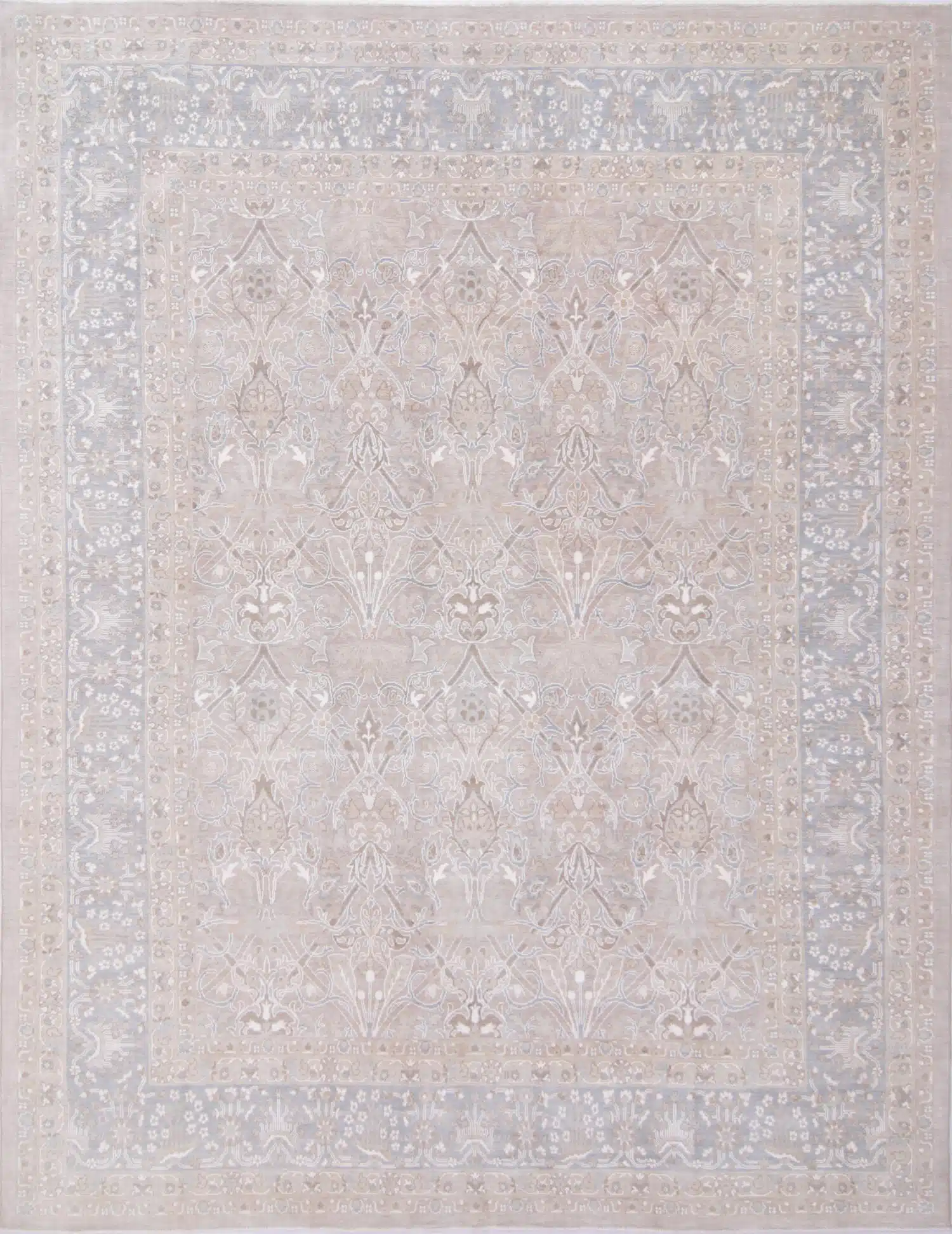 Mughal 8' x 10' 3" Handmade Area Rug