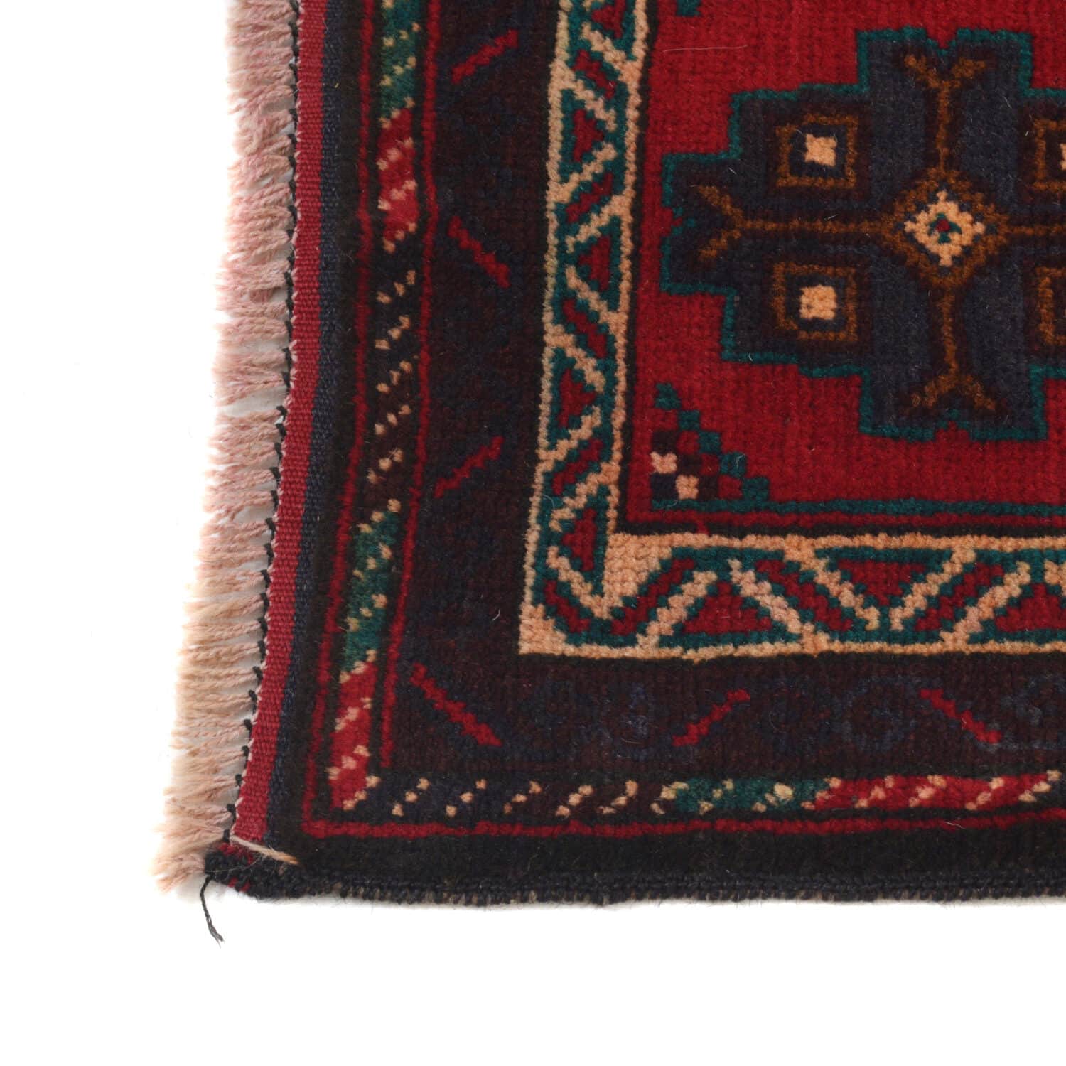 Vintage Balouchi 2' 9" x 4' 8" Tribal Handmade Area Rug