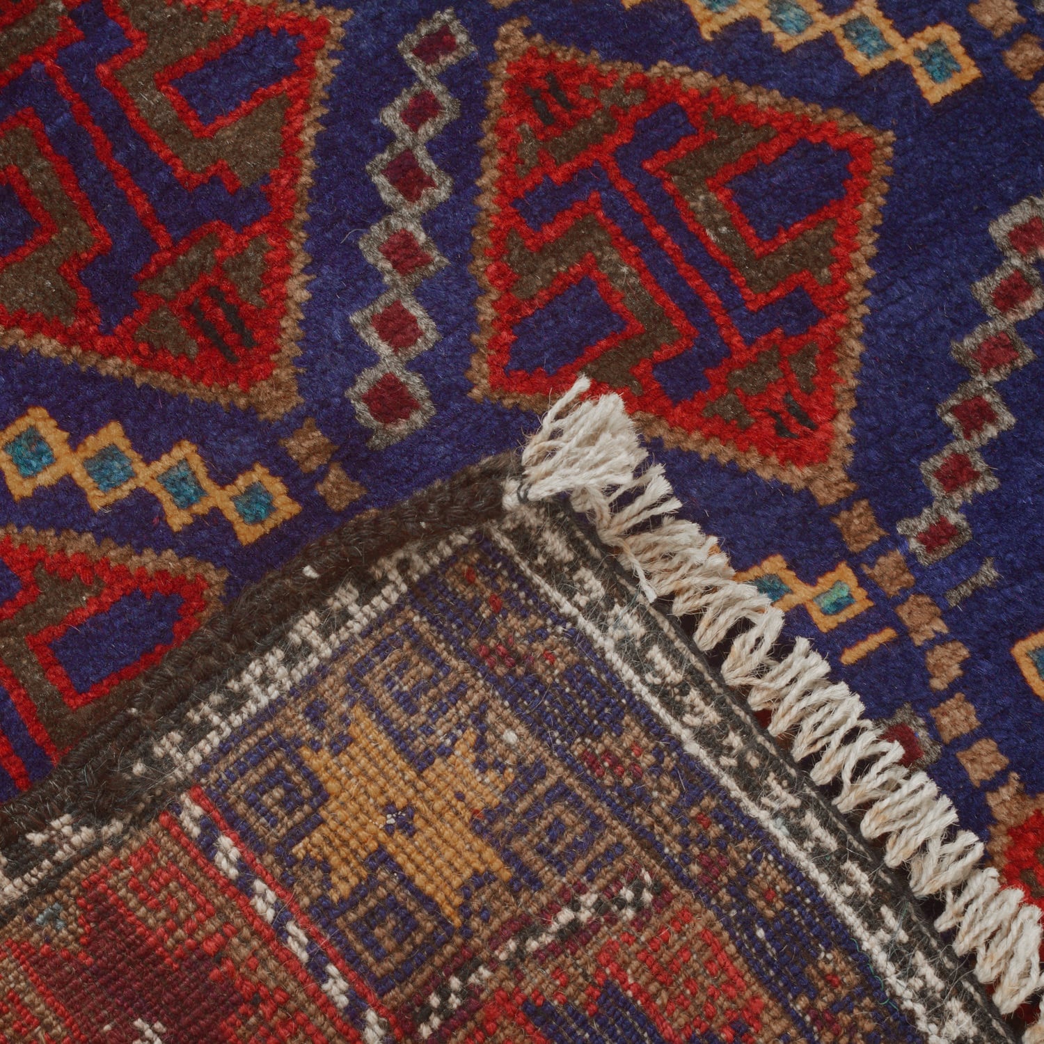 Vintage Balouchi 2' 10" x 4' 6" Tribal Handmade Rug